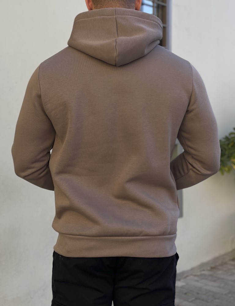 Everbest Ανδρικό Plus Size πούρο φούτερ με κουκούλα 251003 φωτογραφία